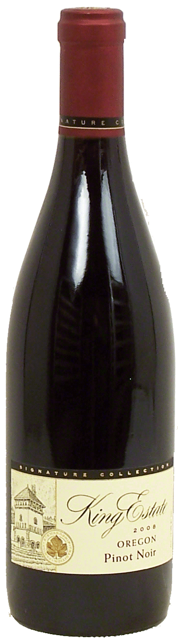 King Estate Signature Collection pinot noir wine of Oregon, 13% alc. by vol. Full-Size Picture